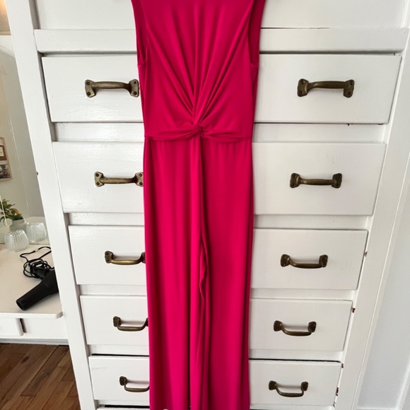 Vince Camuto Hot Pink Jumpsuit - Picture 4 of 6